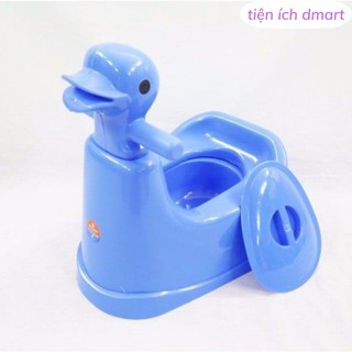Bô vệ sinh cho bé hình con vịt dễ thương , bô cho bé