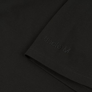 Áo thun oversize Uncle M cotton nam nữ có thêu tay BASIC TEE