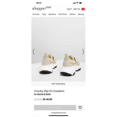 Pass giày C&K size 36