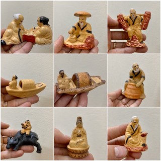 Tượng gốm mini trang trí bể cá, hòn non bộ , sân vườn, tiểu cảnh bể cá