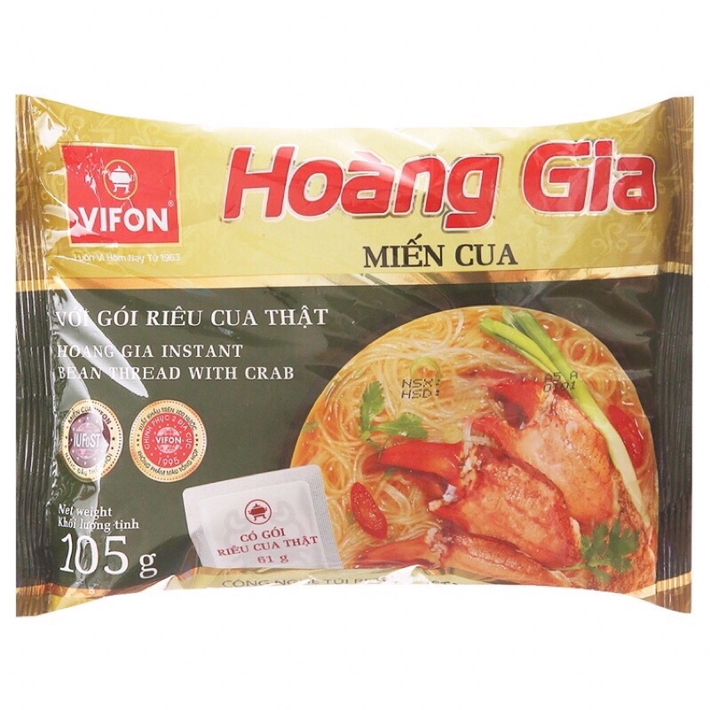 Phở Bò | Bánh Đa | Hủ Tiếu Nam Vang | Miến Cua Hoàng Gia Vifon
