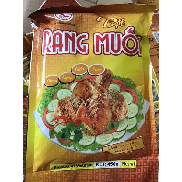 Bột rang muối - bột gà rang muối gói 450g