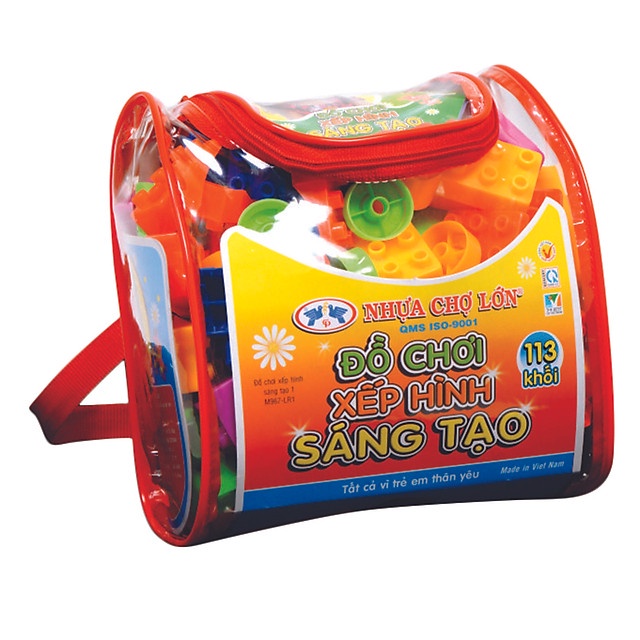 Bộ Xếp Hình Sáng Tạo Nhựa Chợ Lớn 01 - M967-LR