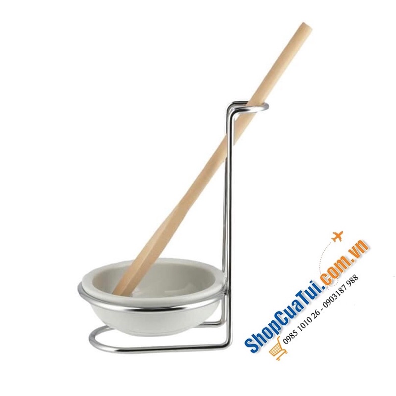 GIÁ ĐỂ THÌA MUÔI NẤU FOR FRIENDS giúp thẩm mỹ và sạch bếp khi nấu