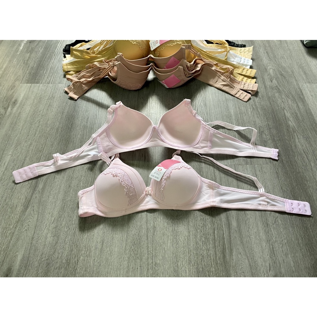 áo lót mút vừa, tai lên viền ren, quả tròn siêu hót, áo lan A3