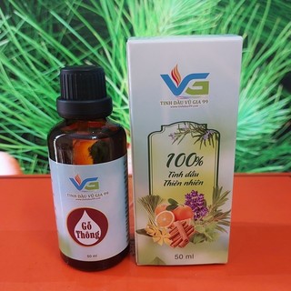 Tinh dầu gỗ thông tinh dầu thiên nhiên nguyên chất - Tinh dầu Vũ Gia 99