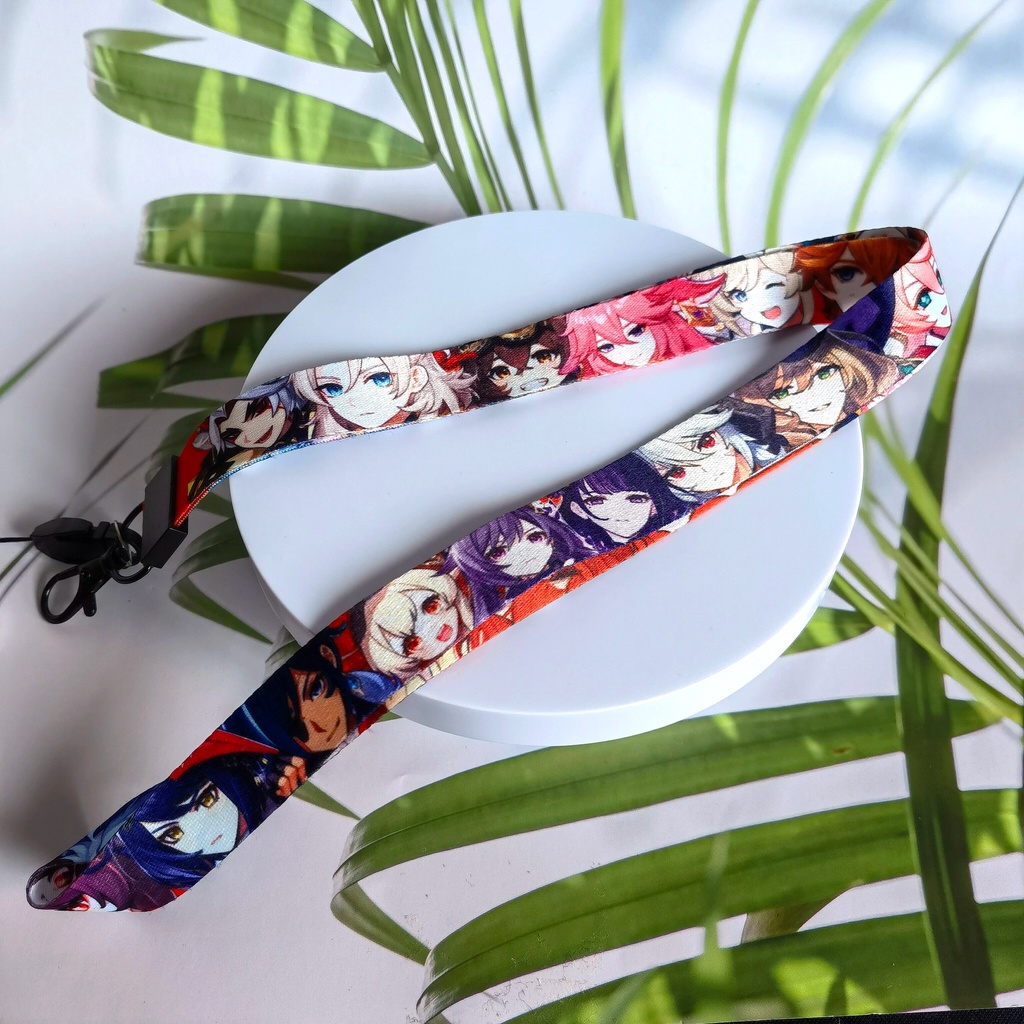 Móc Khóa Đựng Thẻ ID / Thẻ ID - Thẻ Game GENSHIN IMPACT Yanfei Yae Miko Keqing Klee Zongli Hộp đựng thẻ / Dây buộc thẻ