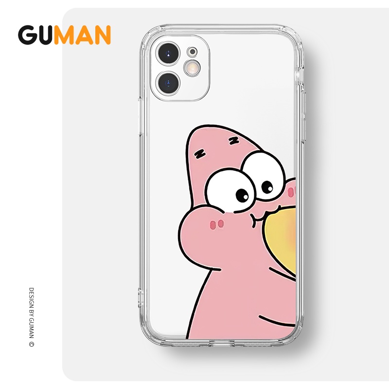 Ốp lưng GUMAN Mềm nam nữ hoạt hình cặp đôi dễ thương đẹp Cho iPhone 14 13 12 11 Pro Max SE 2020 X XR XS ip 8 7 Plus kute XYB1129