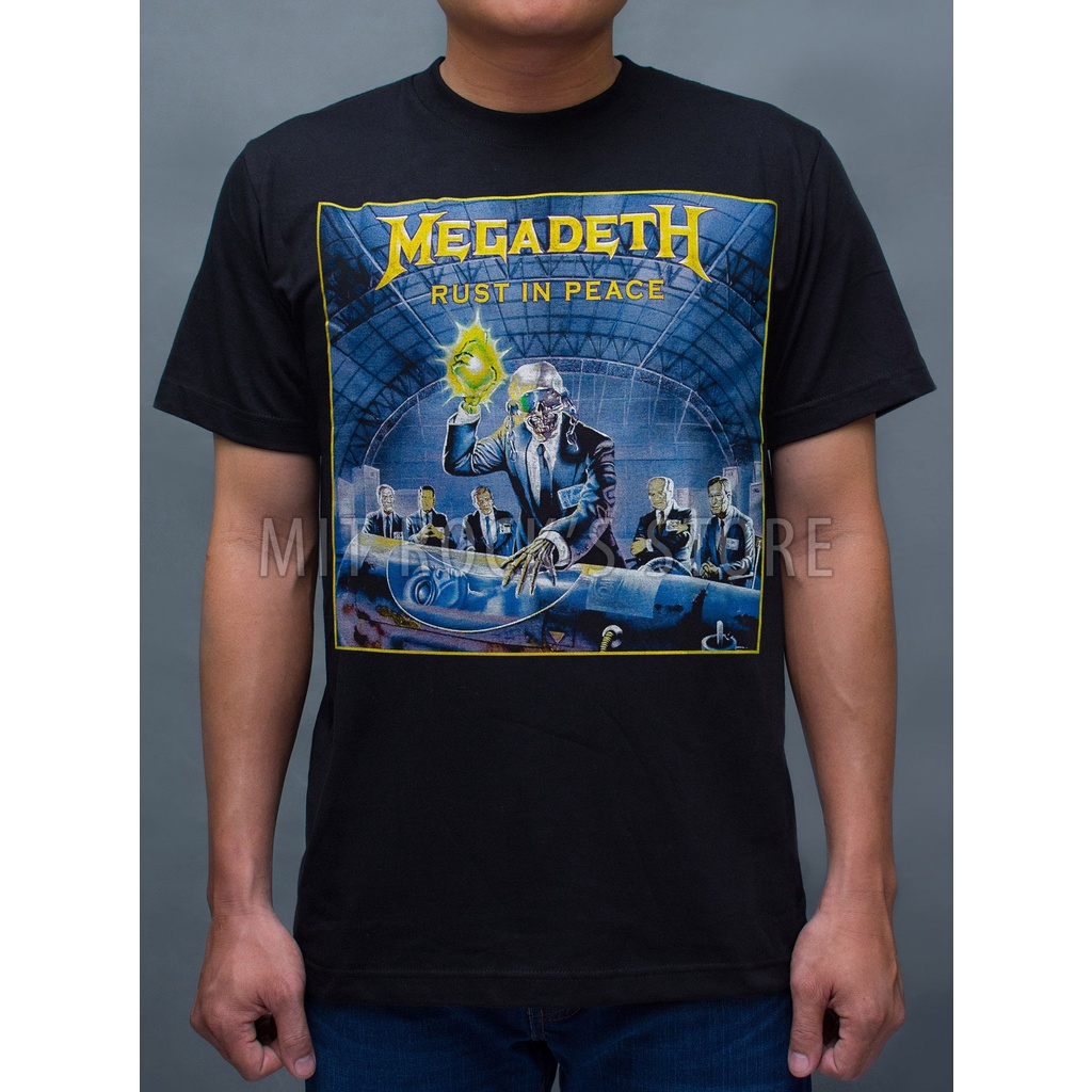 Áo Megadeth  - Rock band tee - Áo Rock - Size S, M, L, XL, XXL - Áo Thái Lan