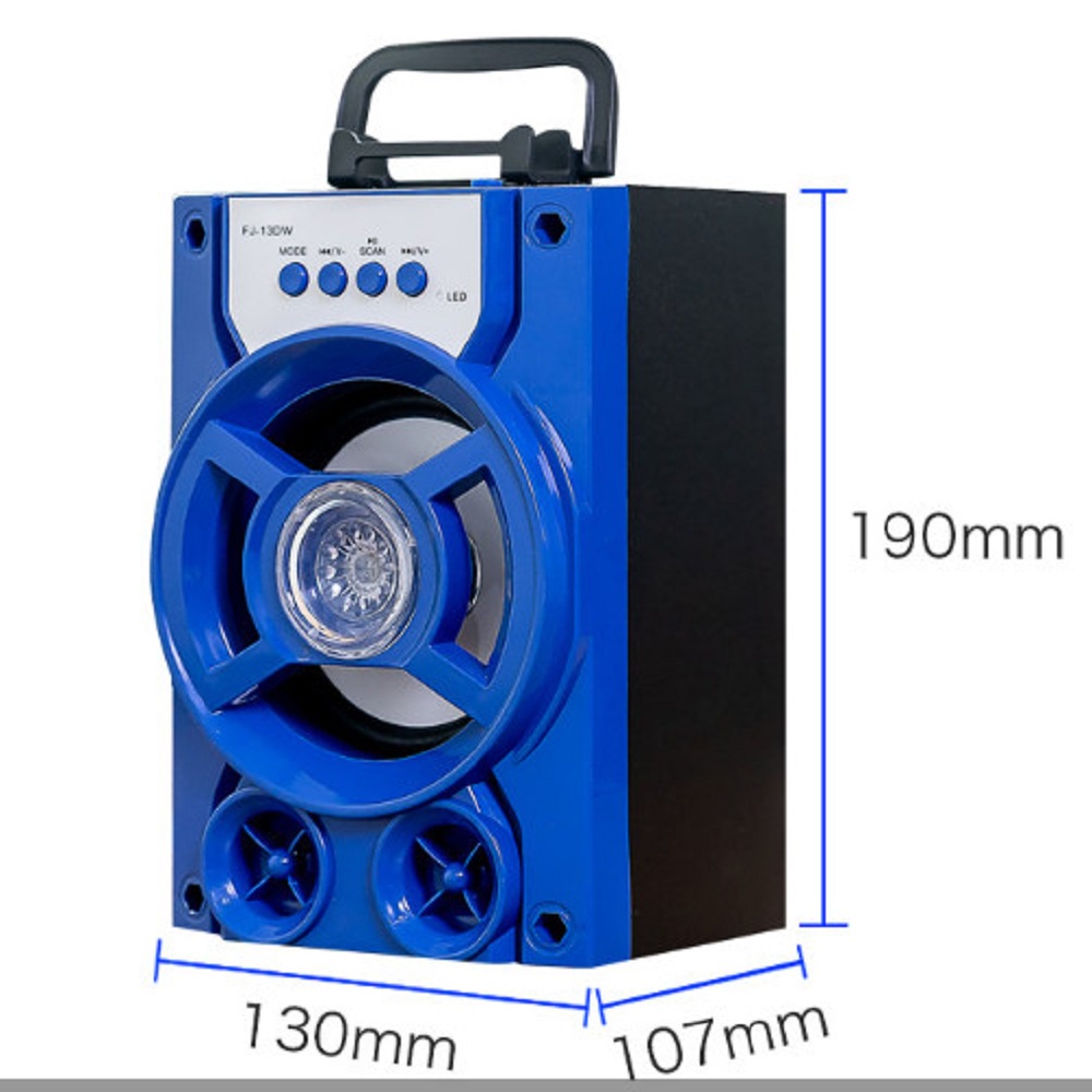 Loa di động Ngoài Trời Du Lịch Thể Thao Bluetooth-Tương Thích Loa Không Dây Âm Thanh Bass Stereo Có Đèn LED Hỗ Trợ Thẻ T