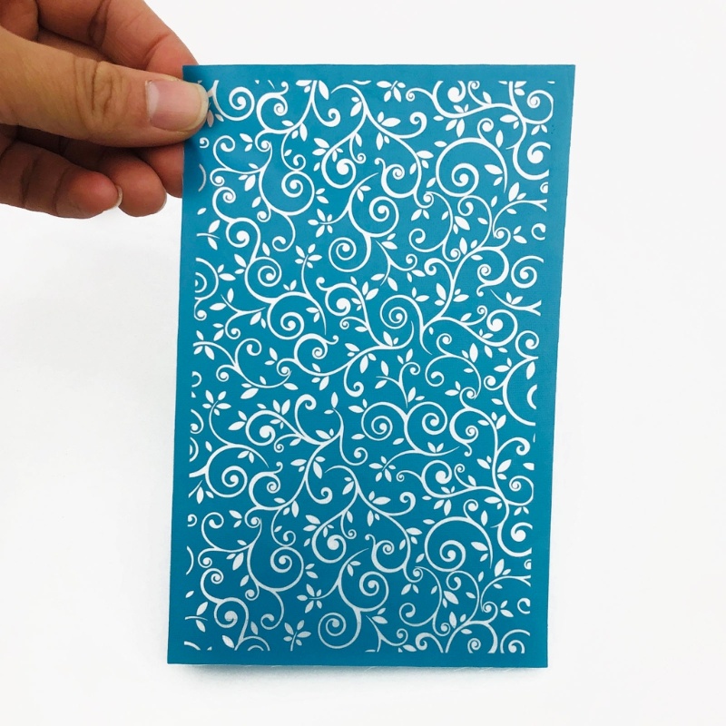 Miếng Vải Lụa In Họa Tiết Lá Có Thể Tái Sử Dụng Dùng Làm Trang Sức DIY