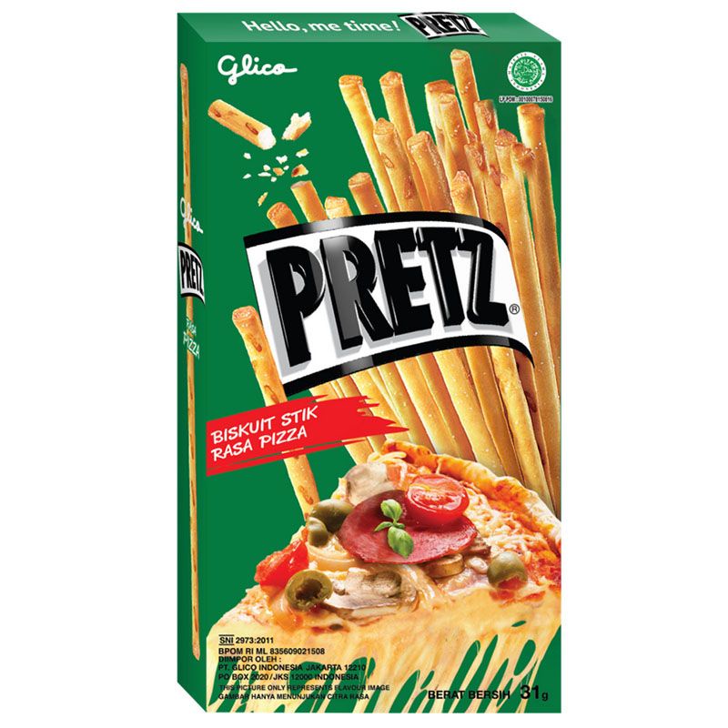 Bánh Que Glico Pretz Vị Pizza Hộp 31G