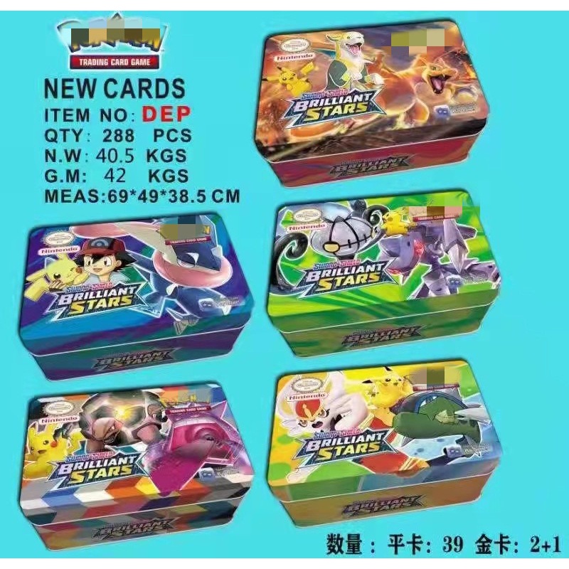Hộp thẻ bài pokemon 42 lá