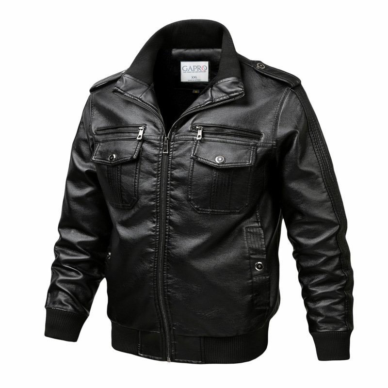 Áo Khoác Da Nam Lót Dù Da Xin Mẫu Mới Nhất Năm 2022 AD89.