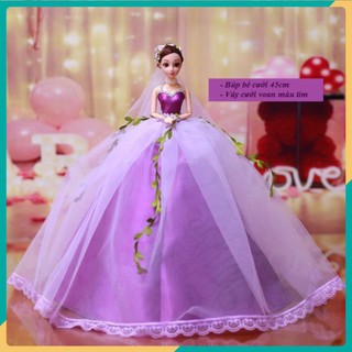 Búp bê cưới đầm voal quyến rũ
