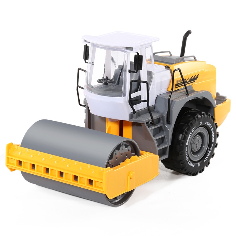 Đồ chơi xe lu tỷ lệ 1:21 so với xe thật GOOD TRUCK mới nhất 2022
