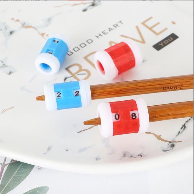 Dụng Cụ Đếm Điểm Đánh Dấu Đan Móc Len Bằng Nhựa Woolies