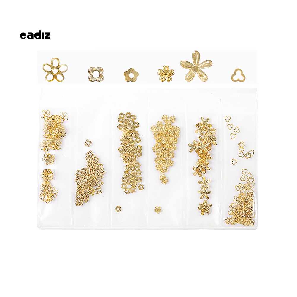 Hộp Phụ Kiện Đinh Tán Kim Loại Hình Trăng Sao Trang Trí Móng Nghệ Thuật