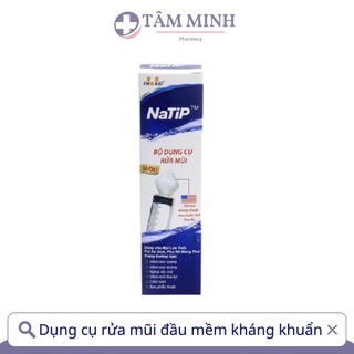 DỤNG CỤ VỆ SINH MŨI NATIP DÒNG CHẢY NHẸ NHÀNG RỬA MŨI AN TOÀN