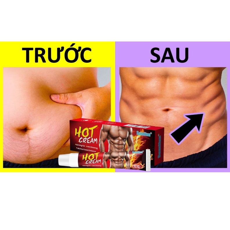 KEM BÔI TEO MỠ TĂNG CƠ, GIÚP BẠN ĐÀO THẢI MỠ THỪA, CƠ THỂ TRỞ NÊN SĂN CHẮC KHỎE MẠNH HƠN