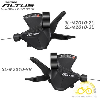Tay đề xe đạp shimano altus sl m2010 2x9 3x9 speed - hàng chính hãng