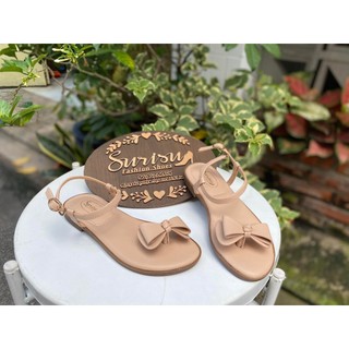 Giày sandal kẹp nơ mã số 1198