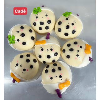 Bánh bao nhân ngọt, nhân mặn các loại chuẩn vị người hoa - 1 cái 80gam