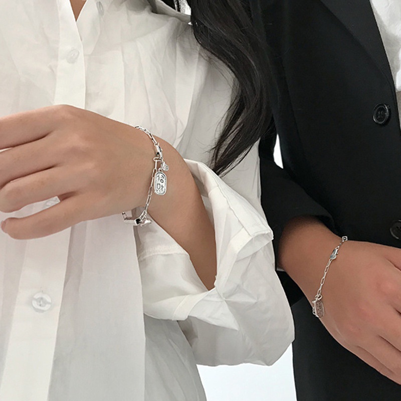 Cặp Vòng Đeo Tay Đôi Cảm Ứng Rung Động Thu Hút Giàu Có Và May Mắn JP5