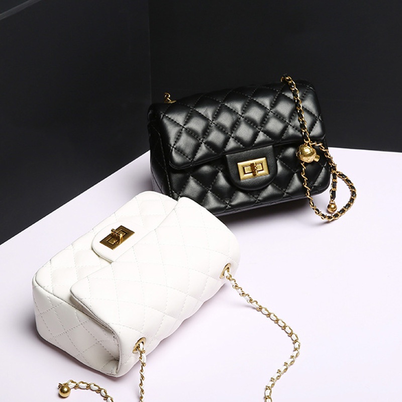 IELGY Túi Đeo Chéo Hình Thoi Nhỏ Xinh Thời Trang Cho Bạn Gái