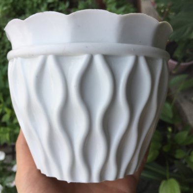 Chậu nhựa mắt lưới 18x16cm trồng cây siêu xinh