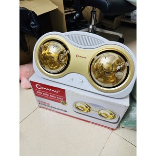 Đèn sưởi Camac 2 bóng 3 bóng