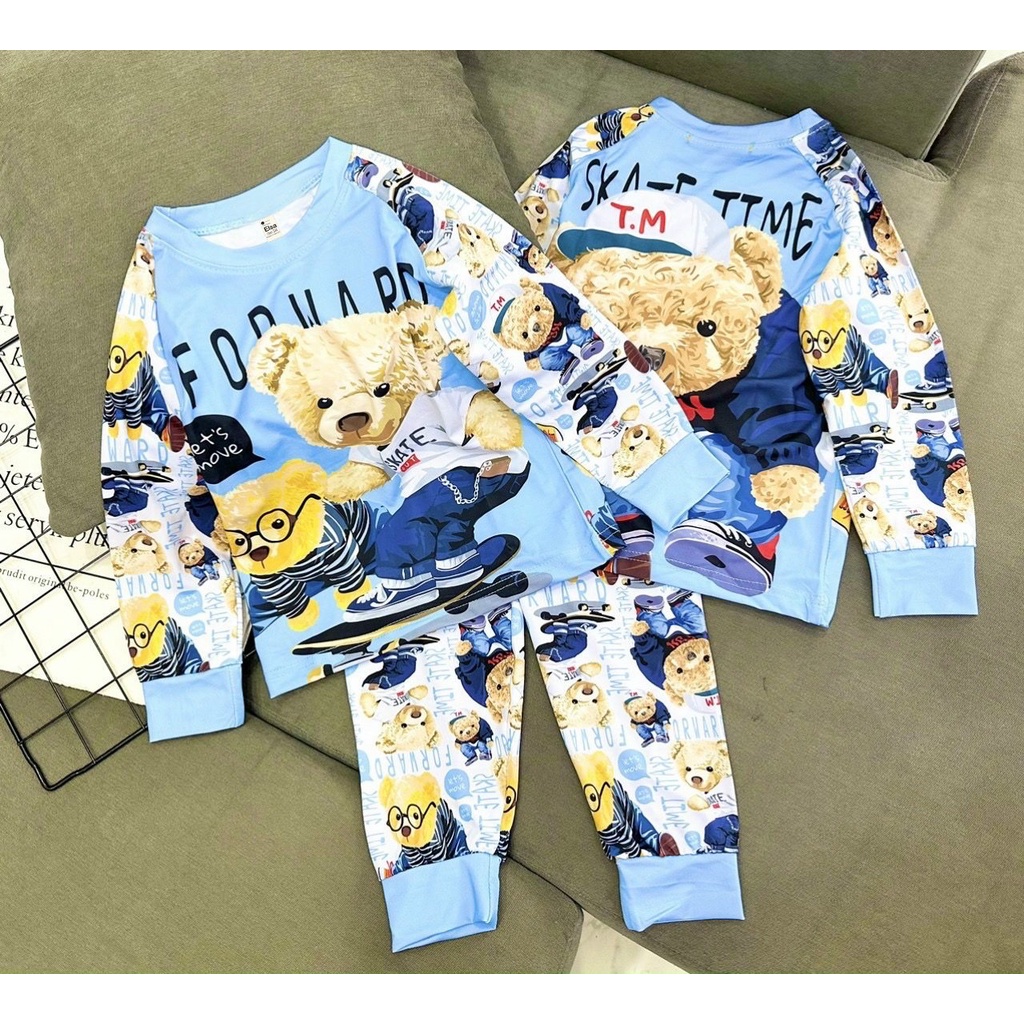 Bộ Đồ Bé Trai in hình 3D (8-40KG).Bộ Dài# chất liệu mềm mịn thoáng mát được các bé trai yêu thích NHẤT.#HOT TREND 2022##