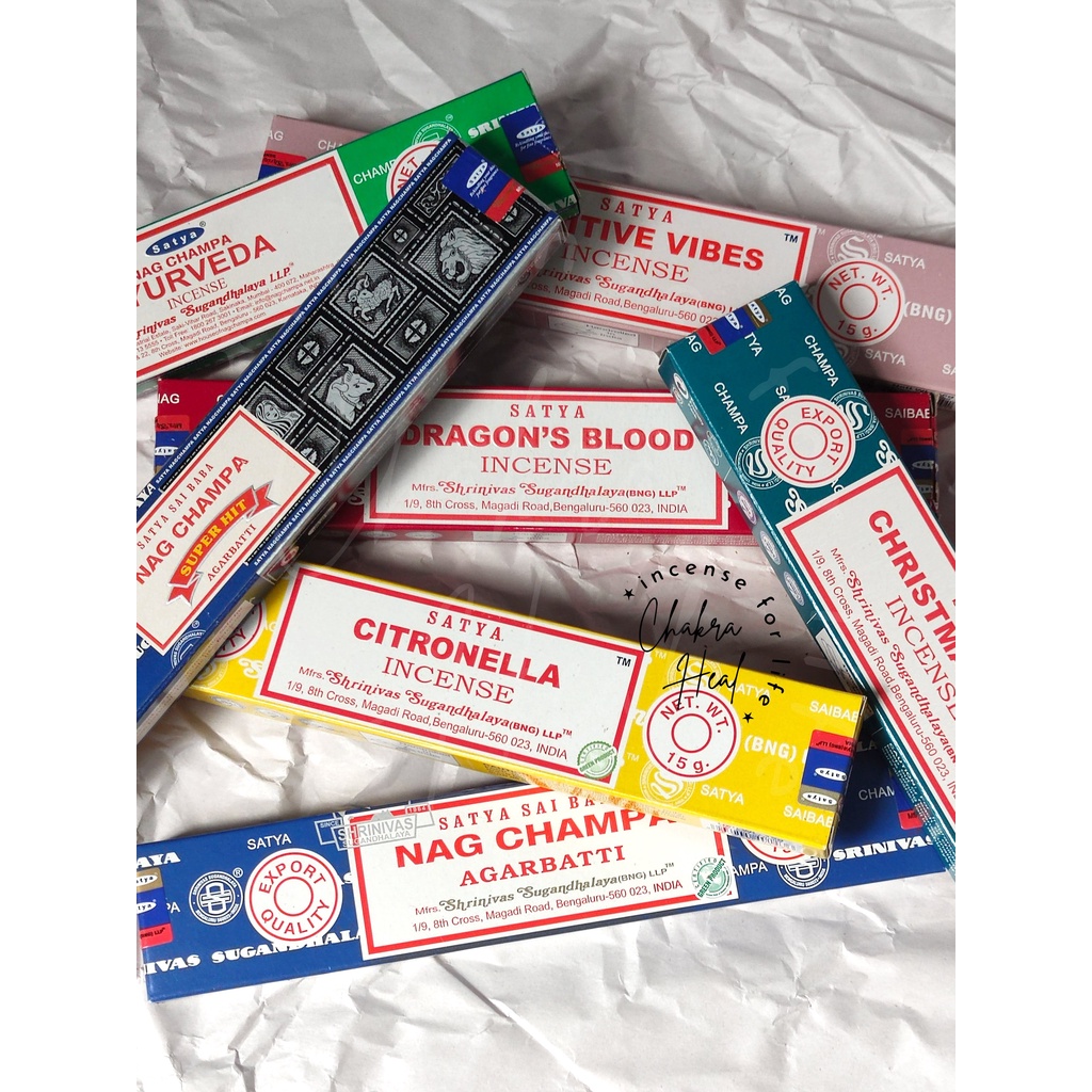 Nhang ATTRACT MONEY Satya Incense - Thanh hương Thu Hút Tài Lộc | Chakra Heal Incense