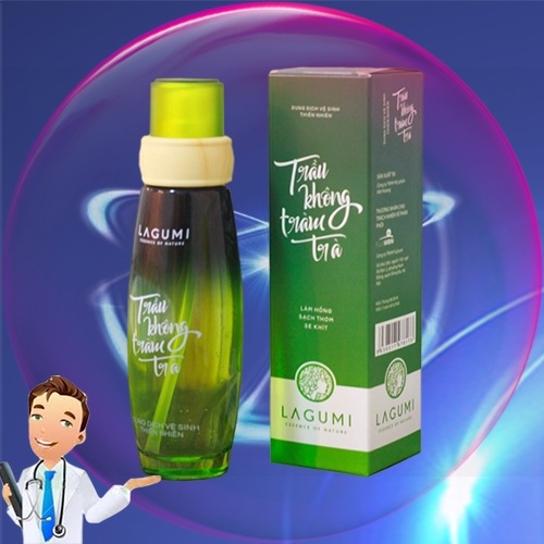 Dung dịch vệ sinh phụ nữ Lagumi Trầu Không Tràm Trà 100% thiên nhiên-An toàn Mẹ Bầu