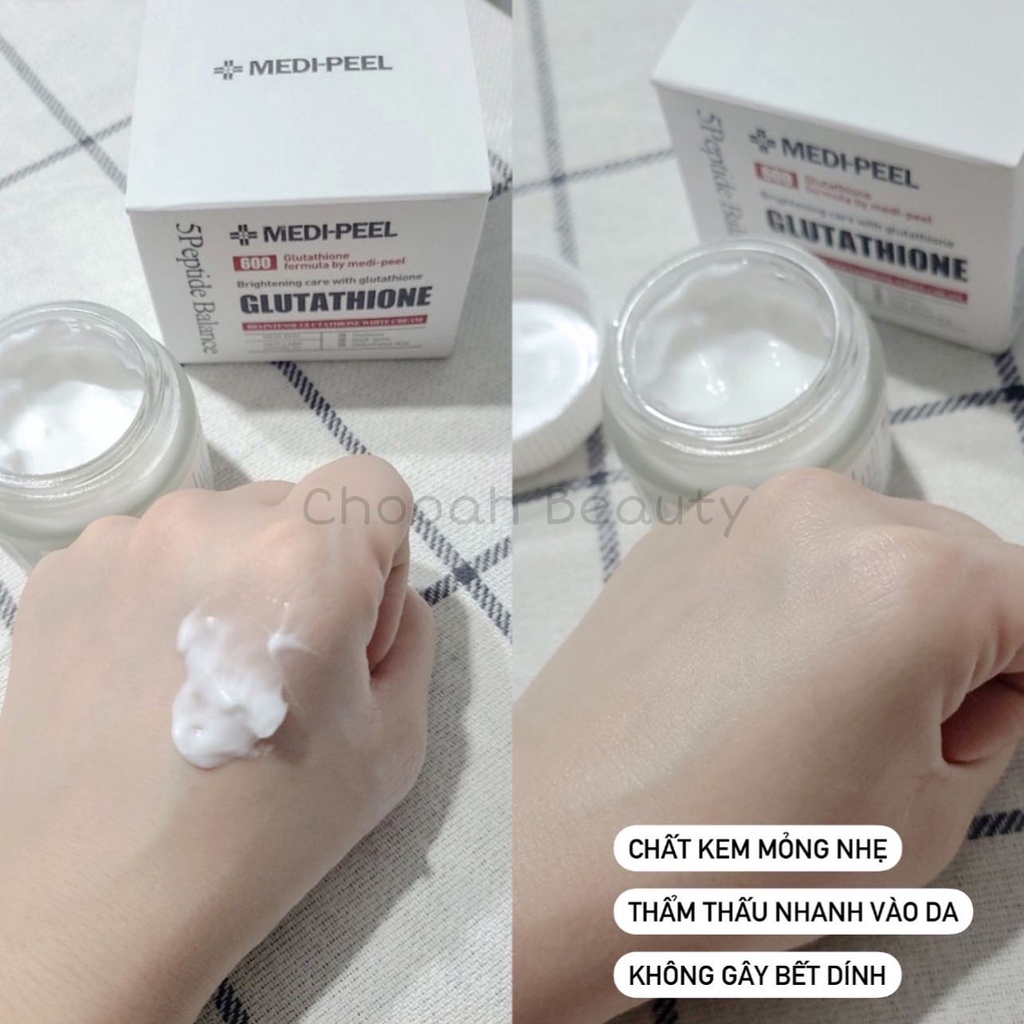 Kem dưỡng trắng da Medipeel Glutathione 50g