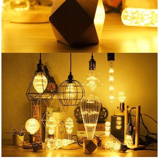 Bóng Đèn LED E27 Ánh Sáng Đỏ Cổ Điển Ấm Áp