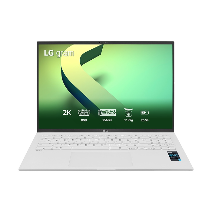 [Không quà tặng] Laptop LG Gram 2022 16ZD90Q-G.AX51A5-DM (i5-1240P  8GB  256GB  Intel Iris Xe Graphics  16' WQXGA 99%)