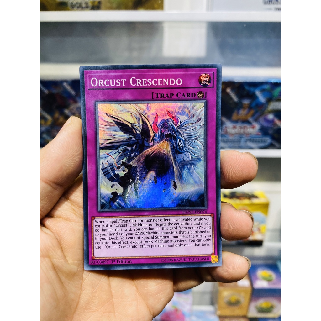 Thẻ bài YugiOh! Mã DANE-EN074 - Orcust Crescendo - Super Rare - 1st Edition