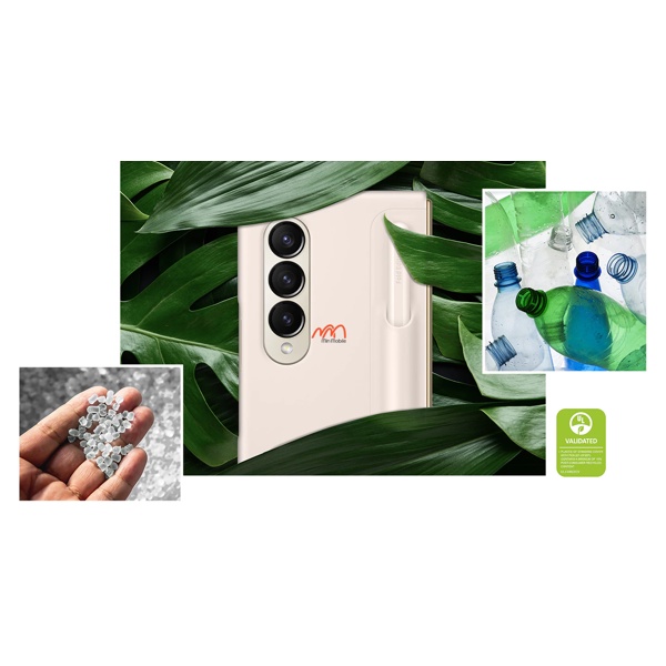 Ốp Lưng Samsung Fold 4 Có Chân Kèm Khay Bút Spen
