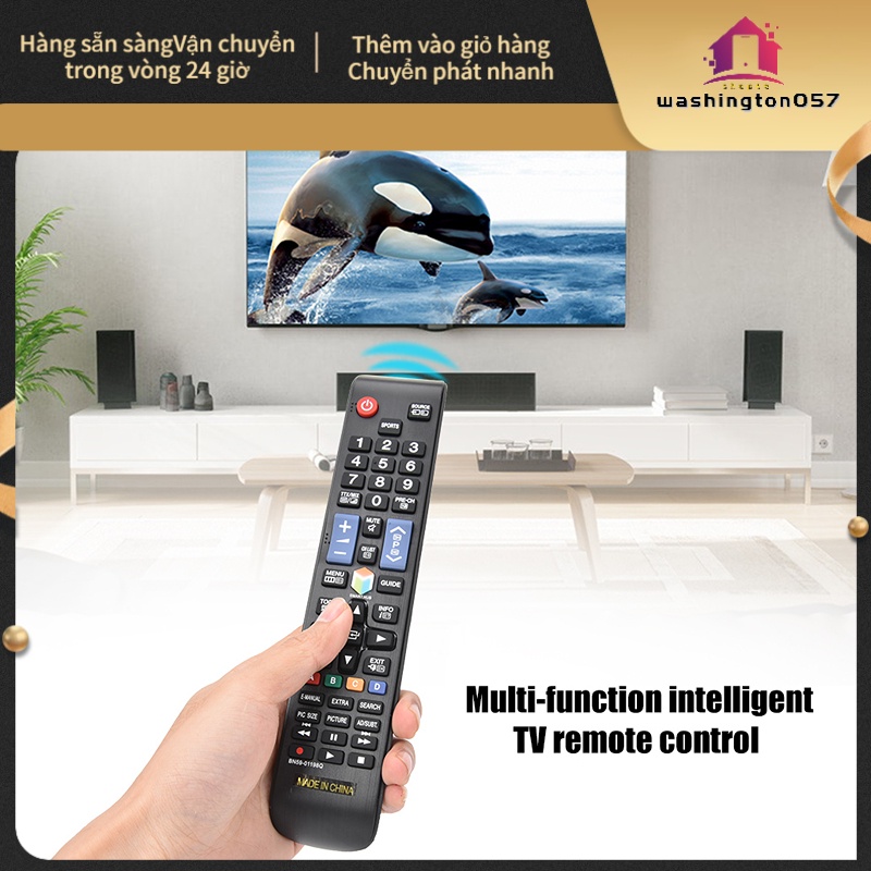 Có thể bán buôn Điều Khiển Từ Xa Thay Thế Chuyên Dụng Cho TV Samsung BN59-01198Q washington057 Hàng giao ngay