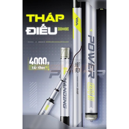 Cần Câu: THÁP ĐIẾU 5H (Mẫu Cần Săn Hàng Siêu Nhẹ)