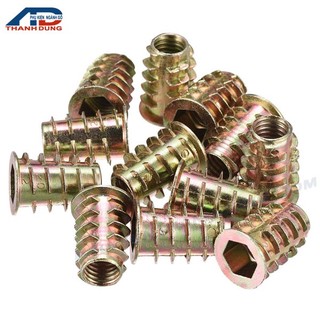 [GÓI 50 CÁI]Ốc Cấy Gỗ Có Vành M10x25