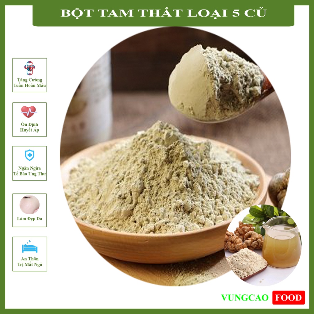 100gram Bột Tam Thất Bắc Hà Giang-Tam Thất Bắc Khô