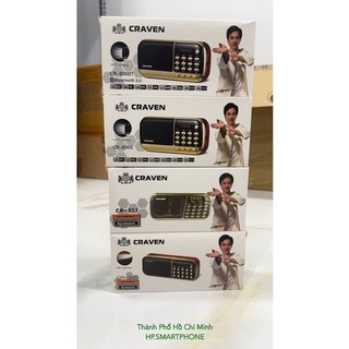 Loa craven, usb,thẻ nhớ,fm cr-865, cr-836s, cr-901s, cr-853 có đèn pin siêu sáng