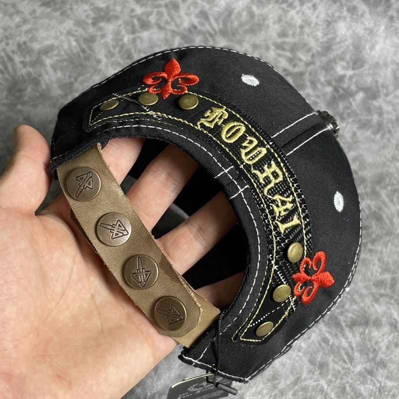 Mũ lưỡi trai Nón Four 441 da sọc Caro nhập khẩu