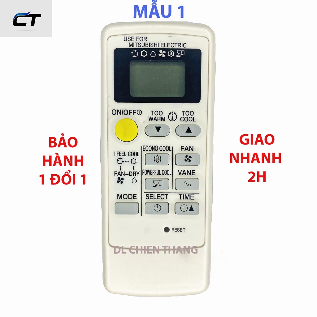 Remote điều khiển điều hòa máy lạnh MITSUBISHI