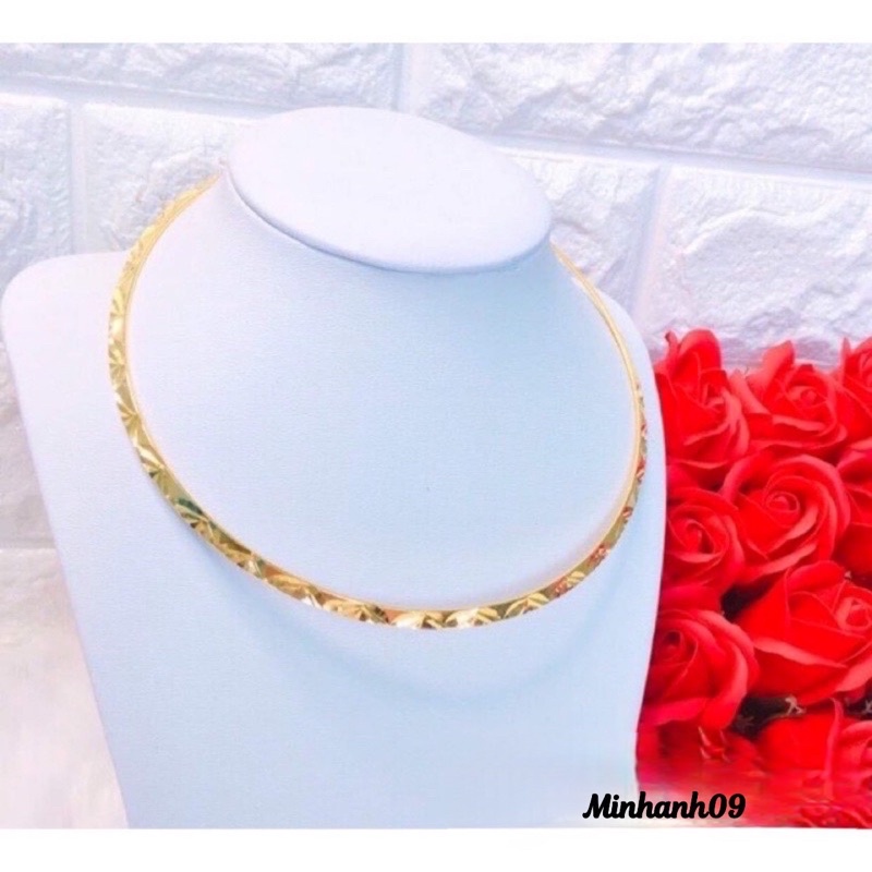 Kiềng cho nữ mạ vàng cao cấp_minhanh09
