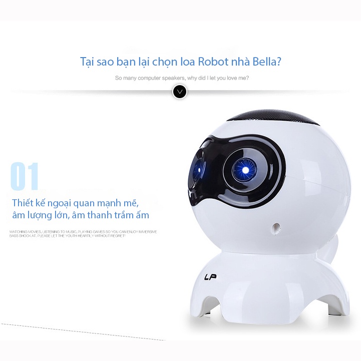 Loa vi tính Bella925 loa máy tính laptop Q900 âm thanh trầm ấm chuẩn nghe nhạc xem phim