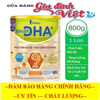 Sữa COLOS DHA ( 0+ và 1+ ) 800G