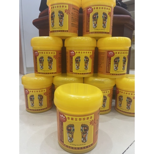 Kem massage chân chiết xuất từ gừng 320g
